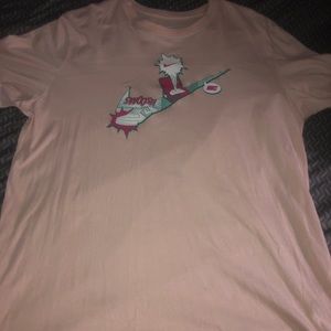 NIKE SWOOSH DRY FIT, GRAPHIC TEE. (XL)